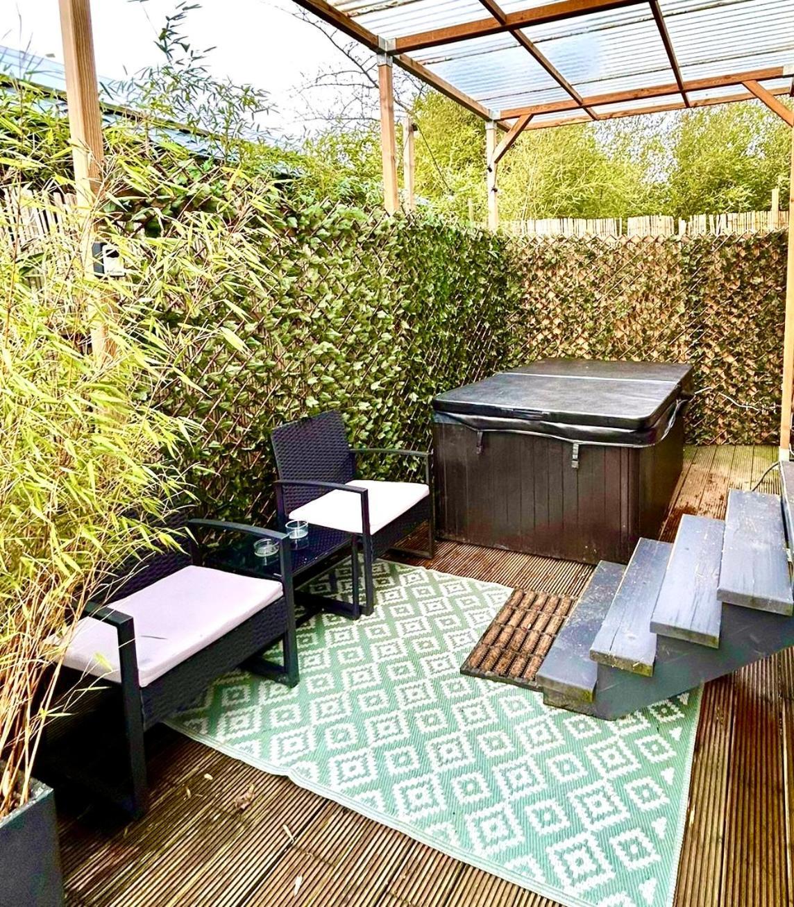 Tiny House With Garden And Jacuzzi Near Amsterdam Vila Vijfhuizen Exterior foto